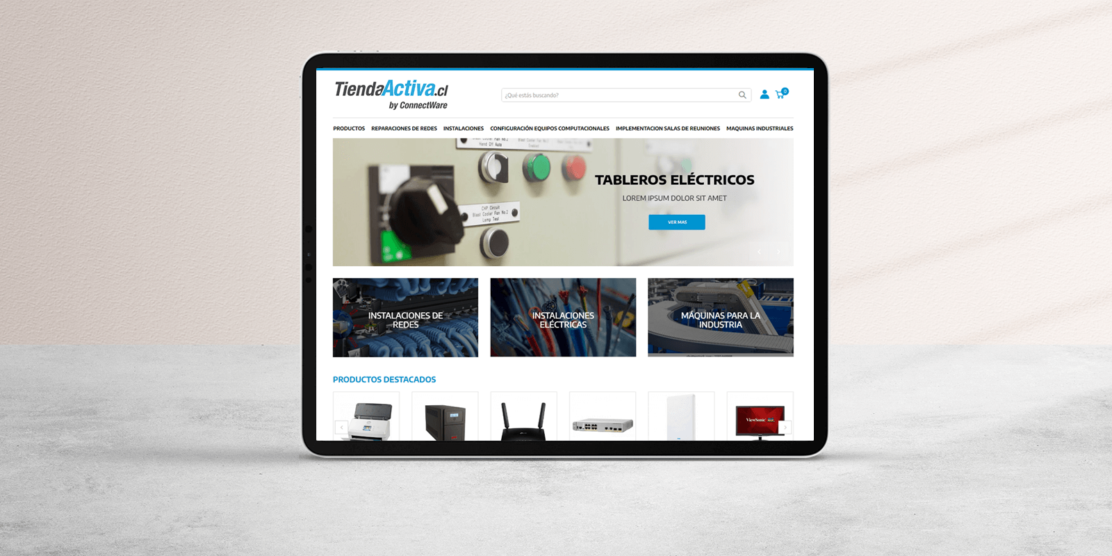 Catálogo web